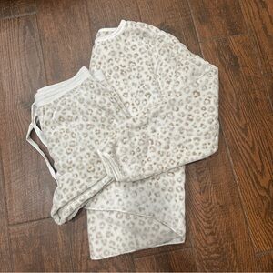 Z Supply Fleece Pajama Set